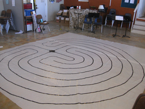 Labyrinth complete (minus the rainbow)
